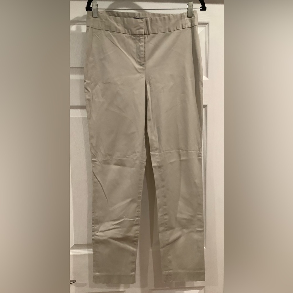 Anne Klein Stretch Tan Trousers Pants Size 6